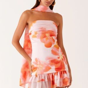 Peppermayo Manon scarf Mini Dress